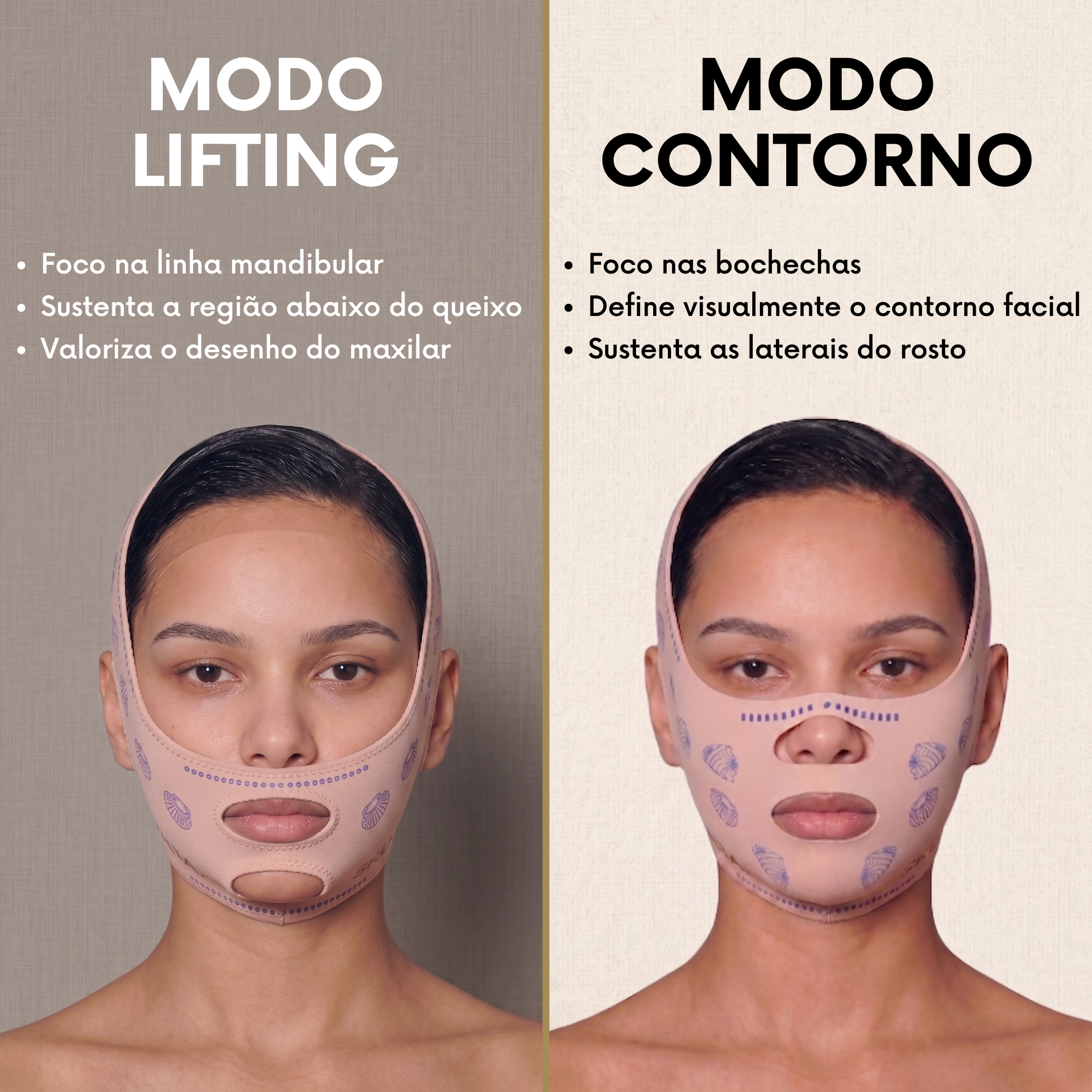 Máscara de Contorno Facial